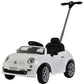 Best Ride On Cars Fiat 500 Push Car, White 37 X 19 X 12 Inches, Large, White
