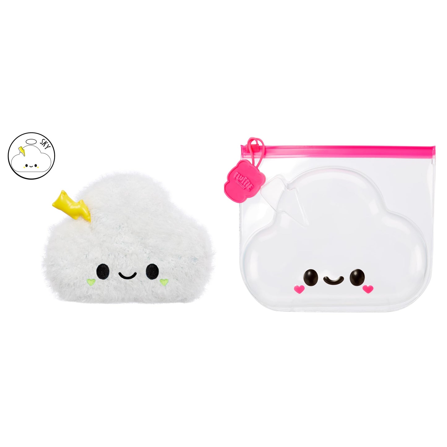 Fluffie Stuffiez Cloud Small Collectible Plush - Multicolor, Ultra Soft Polyester, ASMR Fidget, Model 594222EUC