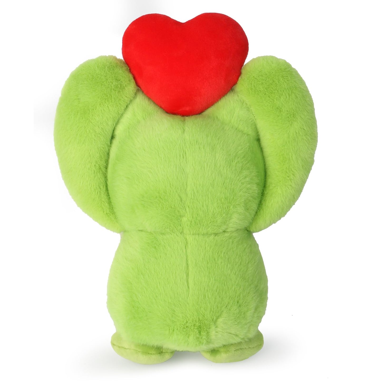 Cute Frog Plush Toy Frog Stuffed Animal With Red Heart,Frog Plushie Valentine'S Day Birthday Christmas Soft Stuffed Gift For Gir
