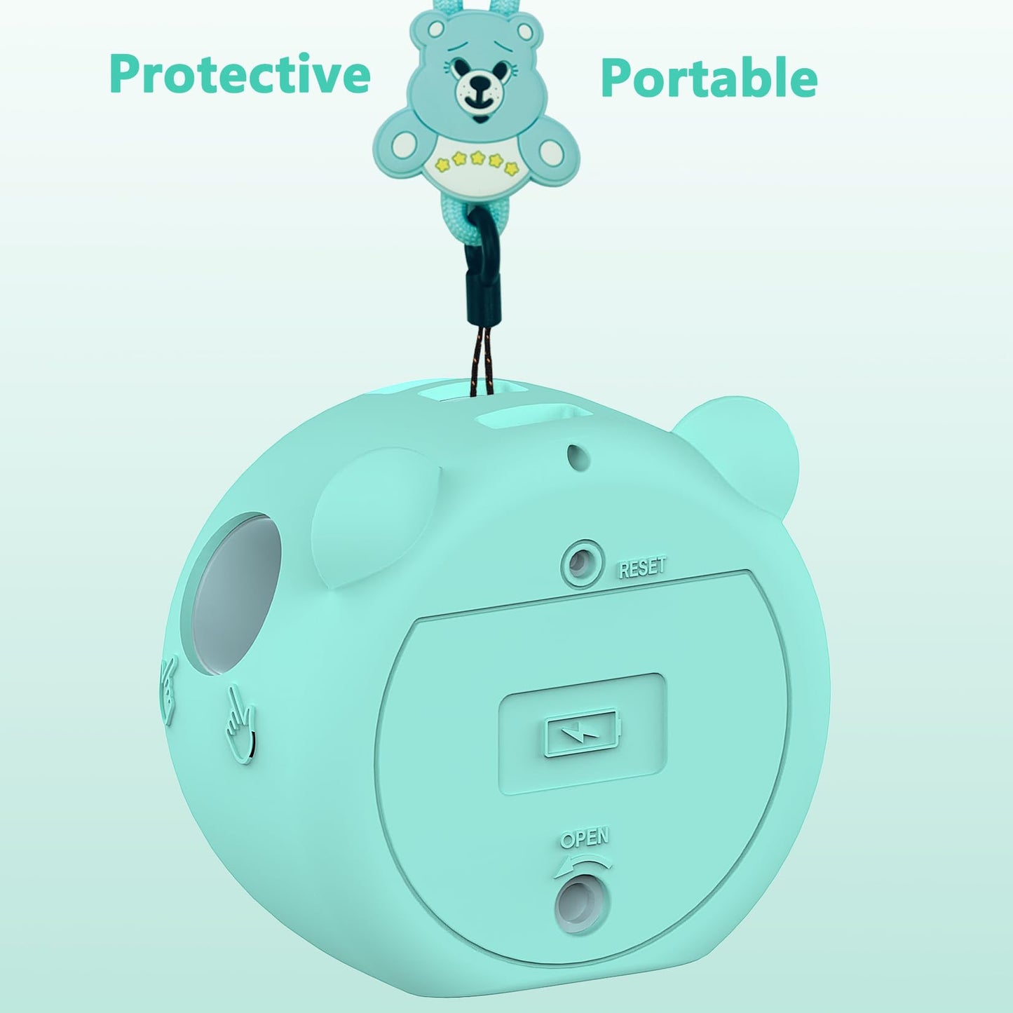 Silicone Cover Case for Punirunes Interactive Digital Toy, Protective Skin Sleeve for Punirunes Digital Pet Toys Squishy Charact