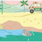 Floss & Rock Magnetic Scenes Playset - Jungle
