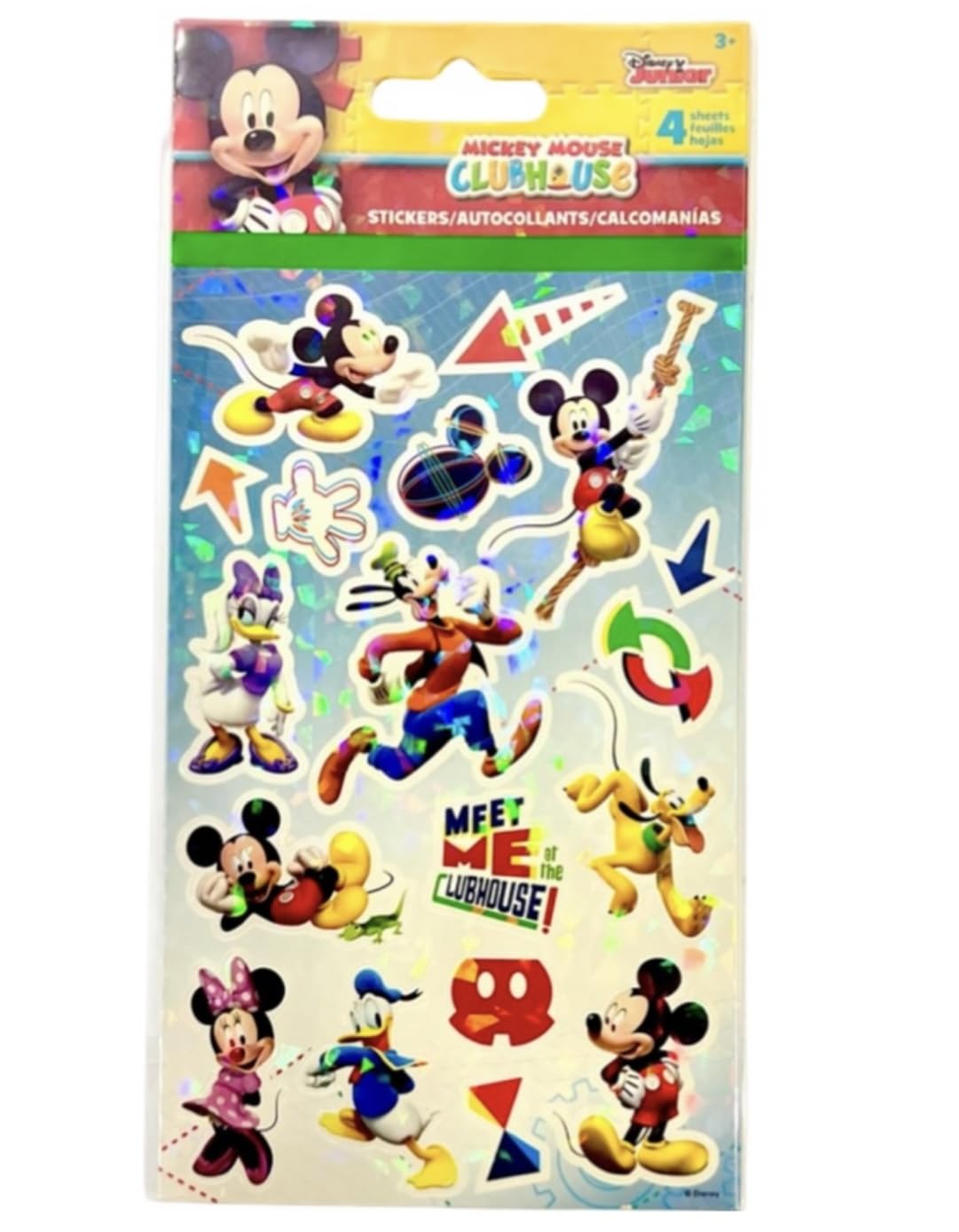 Spin Master Bluey 5 Wood Puzzles with Storage Box & Stickers Bundle - Ages 3+, Cardboard, Blue/Red/Green, Model 6066406