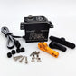 Waterproof Steering-RC-Servo High 180 Degrees-Torque-Programmable - Full Metal Gear Digital Brushed Servo for 1/8 1/10 RC Models