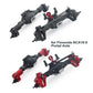 AMK 2 Sets SCX10 Bevel Gear, Steel Overdrive Gear Set, 24-8T 27-8T 30-8T 33-8T for Axial SCX10II SCX10III AR44 AR45 Capra Axle V