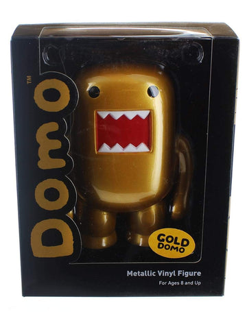 4' Domo Flocked Vinyl Figure: Gold