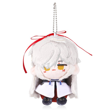 Utiehd Honkai Star Rail Plush Keychains, Cute 4-Inch Collectible Dolls - Compact Size For Bags And Keys For Fans (Jing Yuan)