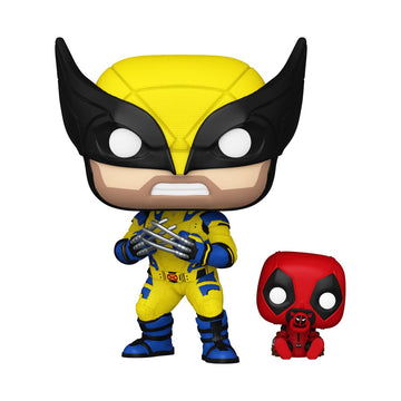 Funko Pop! & Buddy: Deadpool & Wolverine - Wolverine With Babypool - Collectable Vinyl Figure - Gift Idea - Official Merchandise - For Kids & Adults - Movies Fans - Model Figure For Collectors
