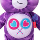 Care Bears 14'' Medium Plush Denim Bear - Share Bear - Purple Plushie For Ages 4+ - Stuffed Animal, Super Soft And Cuddly - Good