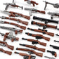 Feleph WW2 US Military Toy Weapons Set, Model T176, Small ABS Gear for Soldier Figures, Compatible with Major Brands