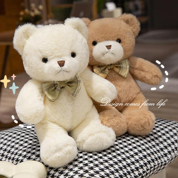 Gjlzfwbx Teddy Bear Plush Toy, 12 Inch Teddy Bear Stuffed Animal Christmas Birthday Valentine'S Day Gifts For Kids Girl Friends(