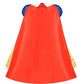 Gz-Laopaitou Girls Princess Costume Princess Dress Up Set Kids Halloween Party Cosplay Birthday Outfits With Cape