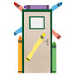 Eureka Crayola Crayons Door, Window, and Bulletin Board Go-Around Classroom Decorations for Teachers, 12 Pieces