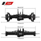 INJORA 47g Front and 38g Rear Complete Axles Set - Stock Length CNC Aluminum Axles for 1/18 RC Crawler TRX4M Upgrade