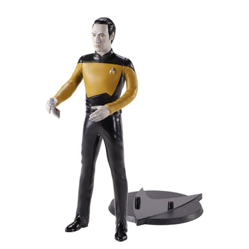 Bendyfigs The Noble Collection Star Trek Data