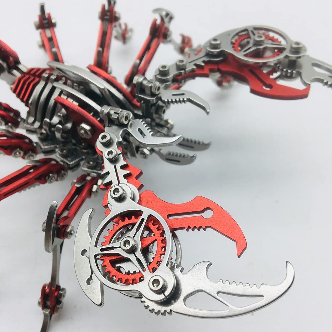 Puosuo Colourful 3D Metal Puzzles For Adults, Scorpion 3D Metal Model Kits To Build Diy, Puzzle Jigsaw Scorpion King 3D Stainles