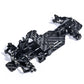 Abendor 1/24 1/28 TG Racing Carbon Fiber Assembled Mini Rear Drive RWD Drift Racing Car Frame Body Kit with Wheels&Tools DIY Par