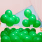 300 Pack Green Balloons 12 Inch Green Matte Latex Balloons - For Green Themed Balloon Party Decorations Zwzliulian