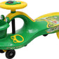 Toyzone Eco Magic Car-| Ride-On Baby Car| Toy Car With Front Basket And Music | Elegant Design | For Kids Age 2 Eco Frog Magic C