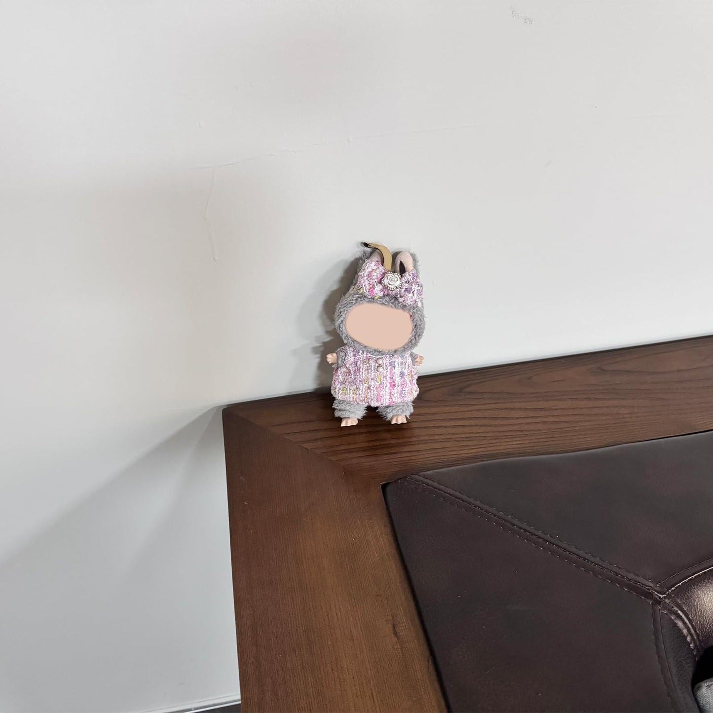 17cm Doll Clothes Set(NO Doll) - Cute Knit Sweater & Handcrafted Crochet Skirt  Soft Stretch Fabric Costume Accessories Kawaii Bow Dresses Suit