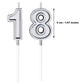 18th Birthday Candles Cake Numeral Candles Happy Birthday Cake Candles Topper Decoration for Birthday Party Wedding Anniversary