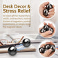 Large Fidget Magnet Toy For Adults, Magnet Hand Roller, Magnetic Toy For Men, 21 Pcs Refrigerator Magnet Ferrite Slime Putty Novelty Gifts