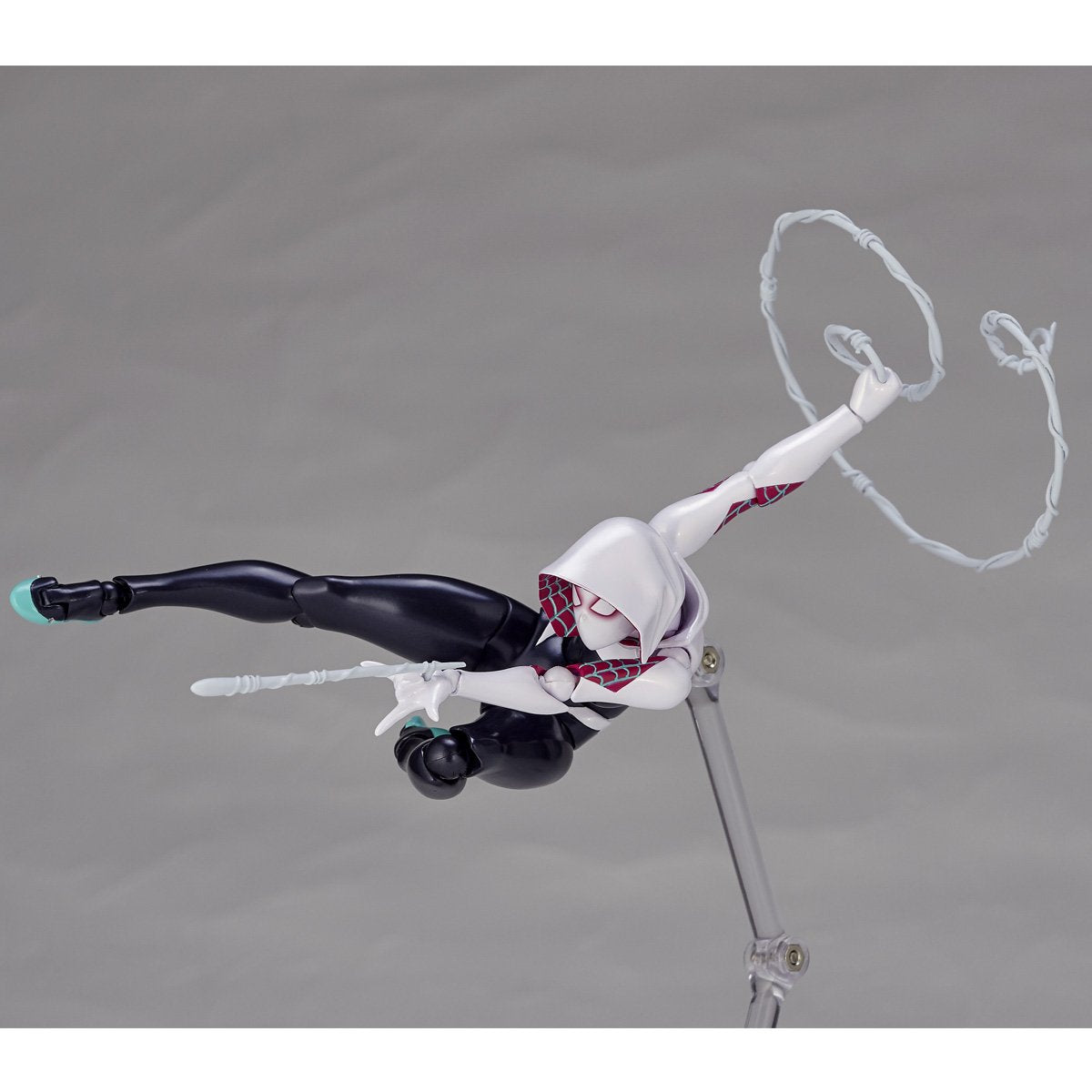 figure complex AMAZING YAMAGUCHI Spider-Gwen approx. 6.1in (155 mm) ABS & PVC Pre-painted Action Figure Revoltech