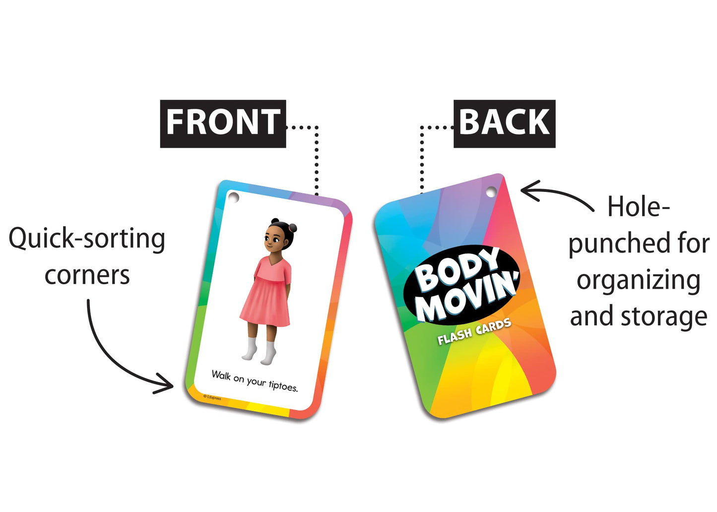 Body Movin Flash Cards