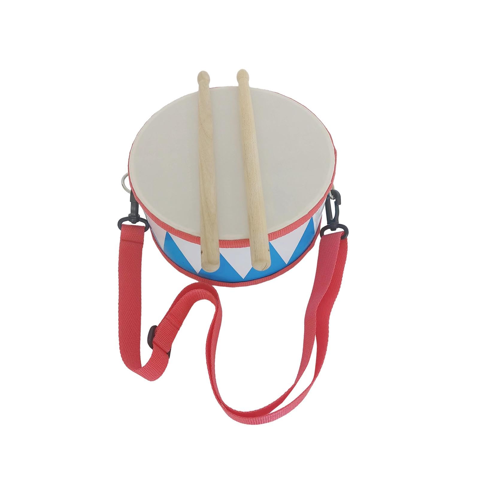 Enakshi (Label) Creations Kids Drum Set Sensory Enhance Fine Motor Skill Valentines Day Gifts For Kids Bluemusical Instruments &