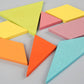 Wooden Blocks Puzzle Brain Teasers Toy Large Wooden Hexagon Puzzle For Kids Adults Tangram Brain Teaser Puzzles Geometry Logic Iq Games Stem Montessori Educational Gift For Kids (Jigsaw Macaron)