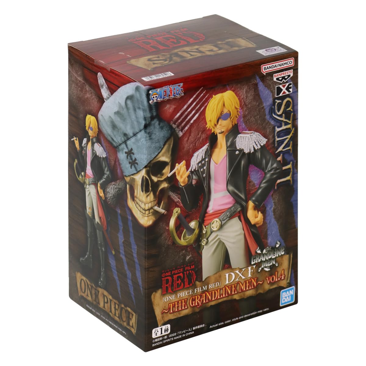 Banpresto - One Piece - Dxf - The Grandline Men Vol.4 - Vinsmoke Sanji Statue