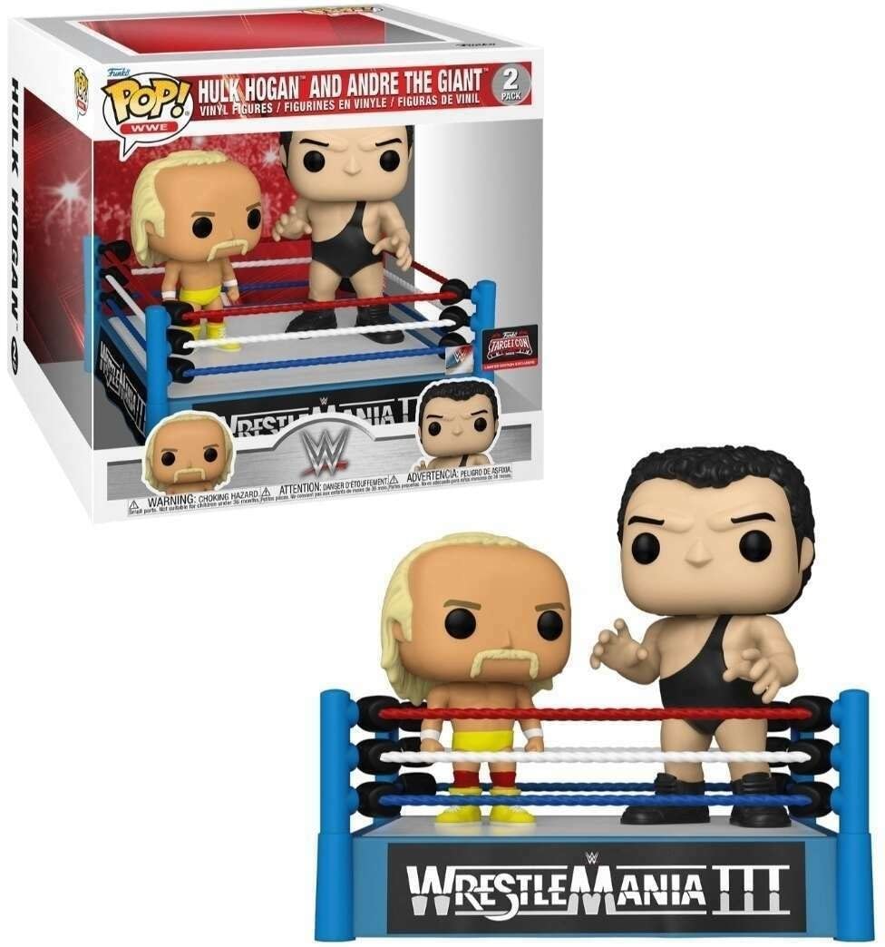 Funko Pop! Vinyl Figures - Hulk Hogan & Andre The Giant 2 Pack, Model 69248