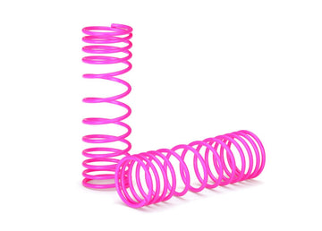 Traxxas 5857P Front Progressive Rate Springs (Pair), Pink