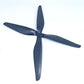 KingVal Replacement 2 Pairs Carbon Fiber 1555 Three-Hole Propeller Prop CW/CCW Compatible with RC Quadcopter Drone RC Aircraft