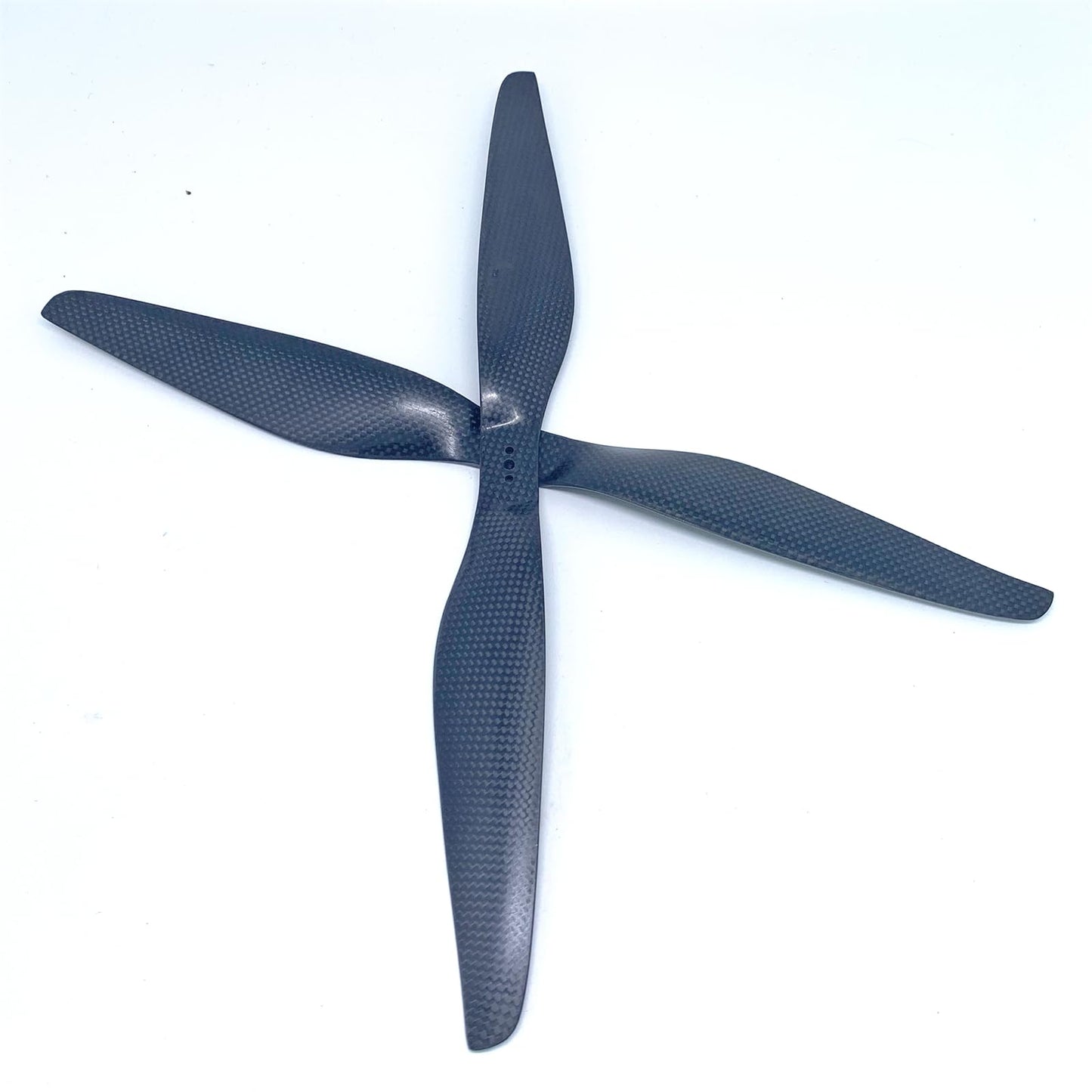 KingVal Replacement 2 Pairs Carbon Fiber 1555 Three-Hole Propeller Prop CW/CCW Compatible with RC Quadcopter Drone RC Aircraft