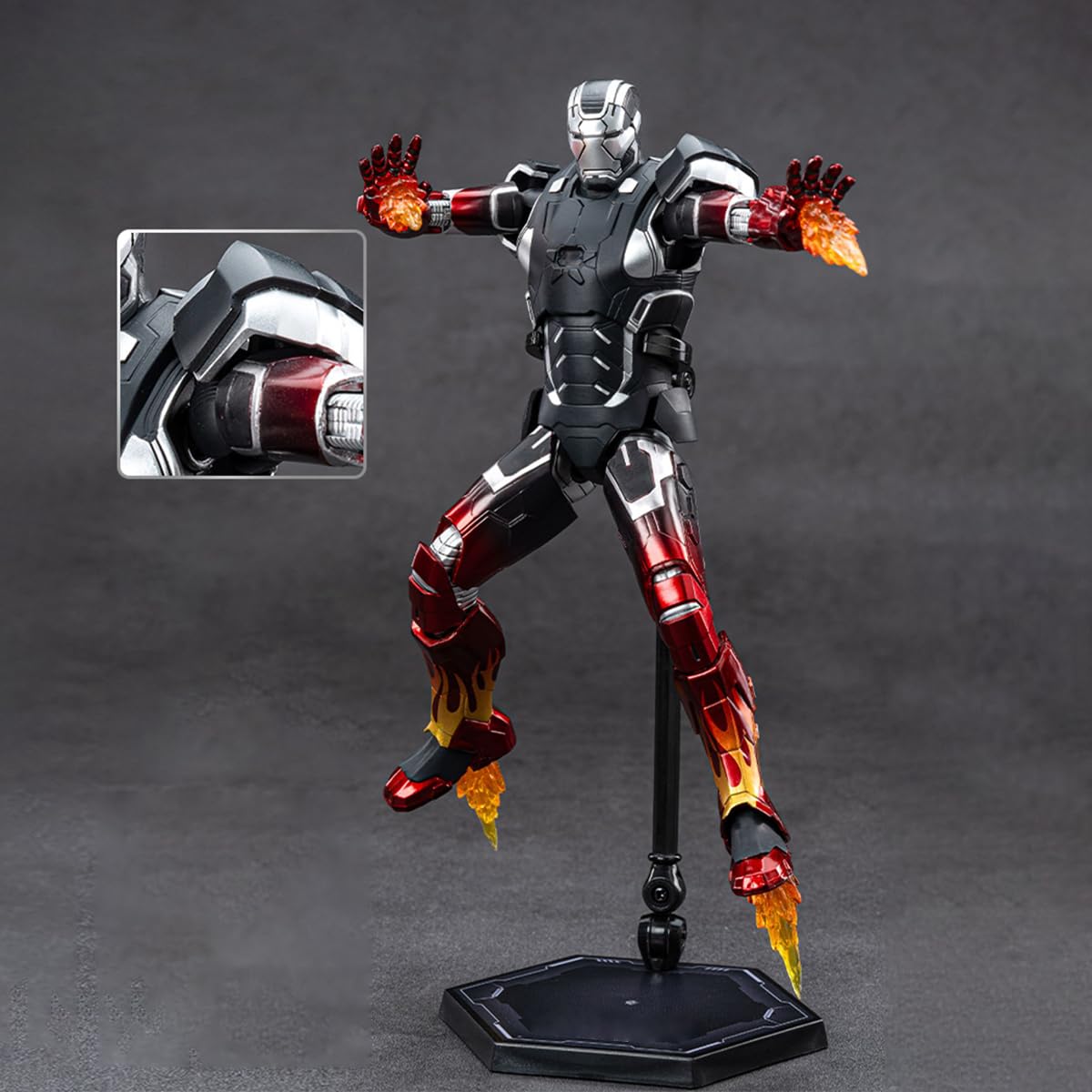 Hiplay Zd Toys 1/10 Iron Man Mk22 Non-Luminous 1906-22 Action Figure