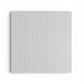 Edu Toys Base Plastic Plate Board 32 X 32 Pegs/Dots For Classic Building Blocks Bricks Compatible With All Brands  Light Grey