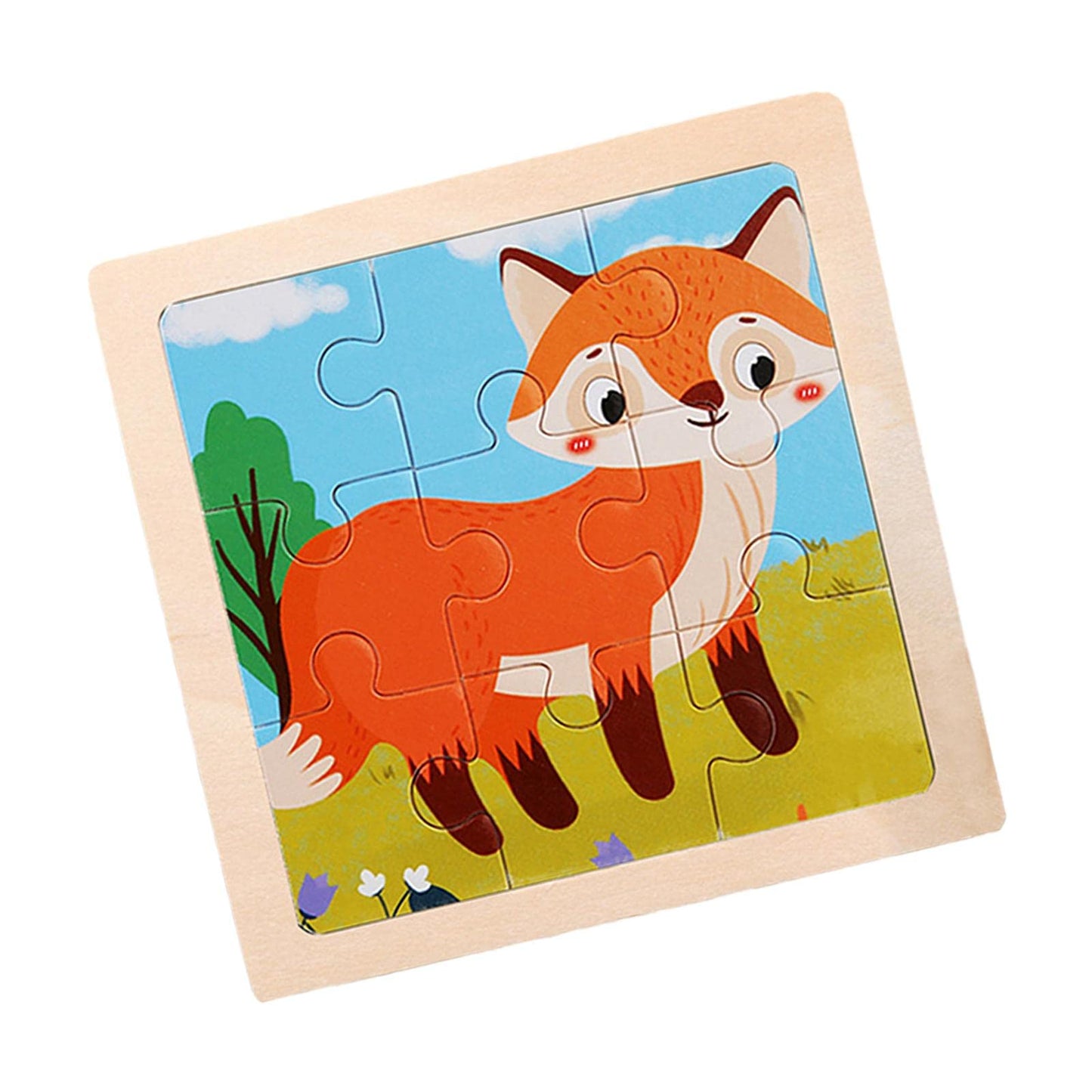 Bnf Wooden Jigsaw Puzzles Early Learning Educational Toys For Kids Toddlers Foxbaby | Toys For Baby | Developmental Baby Toys1 S