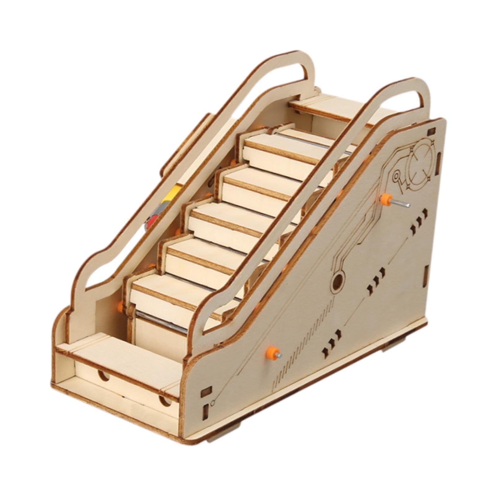 Fabloft Diy Science Experiment Mini Escalator Model Stem Project For Teens Kids Gift