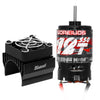 Woaeiuos 550 Brushed Motor 27T & 80A Esc Brushed Motor Esc & Heatsink Combo For 1/10 Rc Car Trx4 Trx6 Redcat Axial Scx10 Scx10Ii
