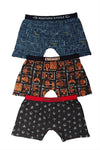 Robe Factory Mens Star Trek Repeat Pattern Boxer Shorts Set of 3 (L)