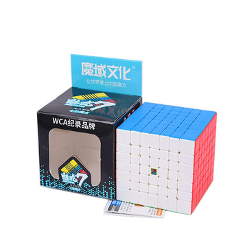 Liangcuber Moyu Meilong Speed Cube 7X7 Stickerless Meilong Puzzle Cube Education Toys Magic Cubes