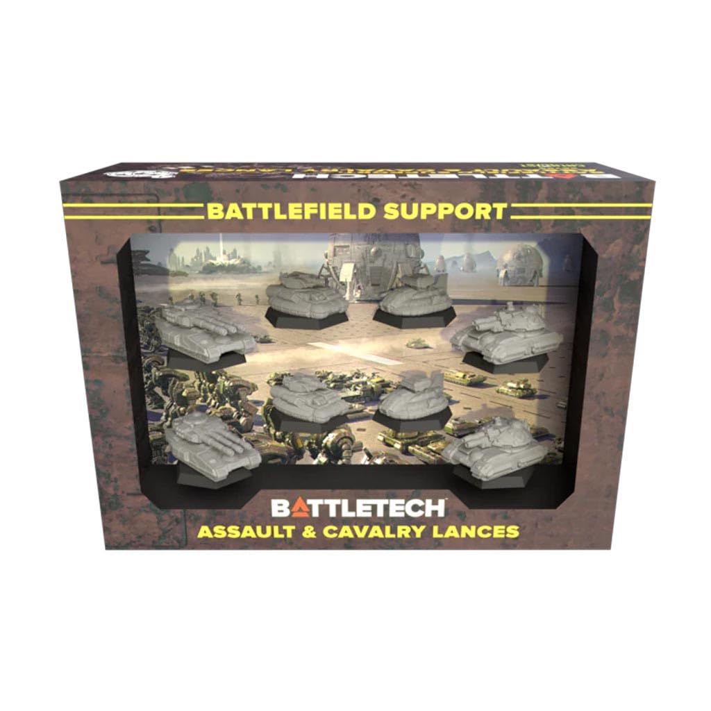 Catalyst Game Labs Battletech: Battlefield Support - Assault & Cavalry Lances - Strategy Board Game - For 2+ Players And Ages 14