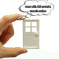 40Pcs Doors And Frame Building Block Toys Moc Creative House Brick Accessories Compatible With Classic Bricks Building Toy For K