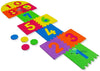 Funblast Hopscotch Mat For Kid - Foam Mat Puzzle For Kids, Indoor And Outdoor Hopscotch Game For Kids - Multi Color
