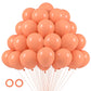 Voircoloria 105Pcs Peach Balloons 12Inch Party Latex Balloons For Boys Girls Birthday Baby Shower Gender Reveal Wedding Sunflowe
