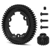 OGRC 54T 1 Mod Hardened Steel Spur Gear with 18T Motor Pinion Gear for Traxxas 1/5 X-Maxx 1/7 XO-1 1/10 Maxx/E-Revo 2.0 VXL Repl