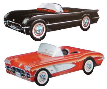 12 Classic Corvette Car Party Food Boxes - Corvette Collection