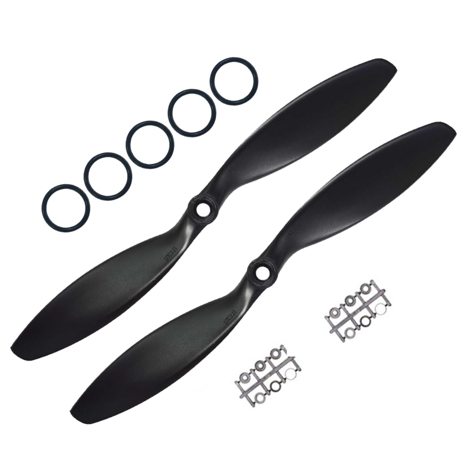 Radiolink A560 Original 2Pcs 8'' Propellers GEMFAN 8038 CCW Wing Props Replacement Accessories for RC Drone, Airplane (Set of 2)