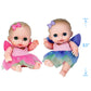 Jc Toys Lil Cutesies Twin 8.5' All Vinyl Dolls And Fairy Tea Set | Posable And Washable | Removable Outfits | Twin Dolls And Tea Accessories Ages 2+