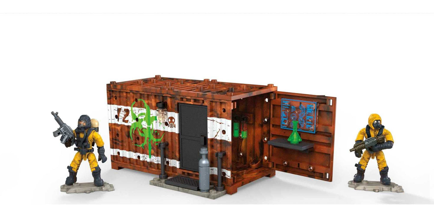 Mega Construx Call of Duty Hazmat Lab protective coveringy
